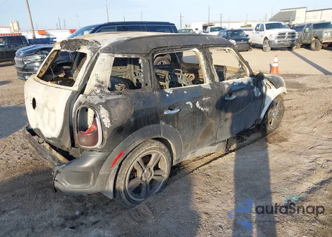 2014 Mini Countryman Cooper S из США, поврежденный, VIN WMWZC3C52EWT00177